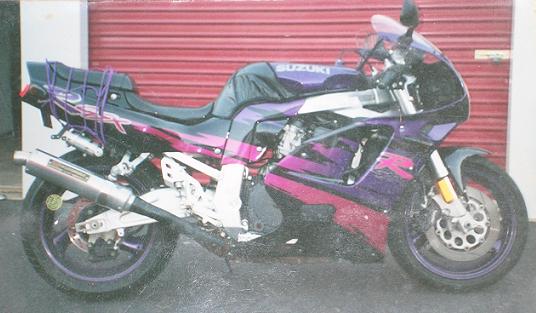 [1993 GSXR-750 in Purple and Black]
